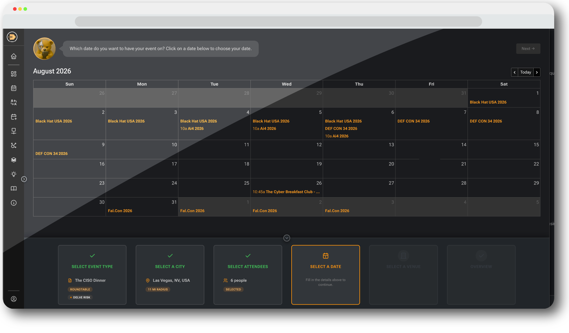 A minimalist browser window showing off the second part of the Field Marketing Enablment™ workflow.